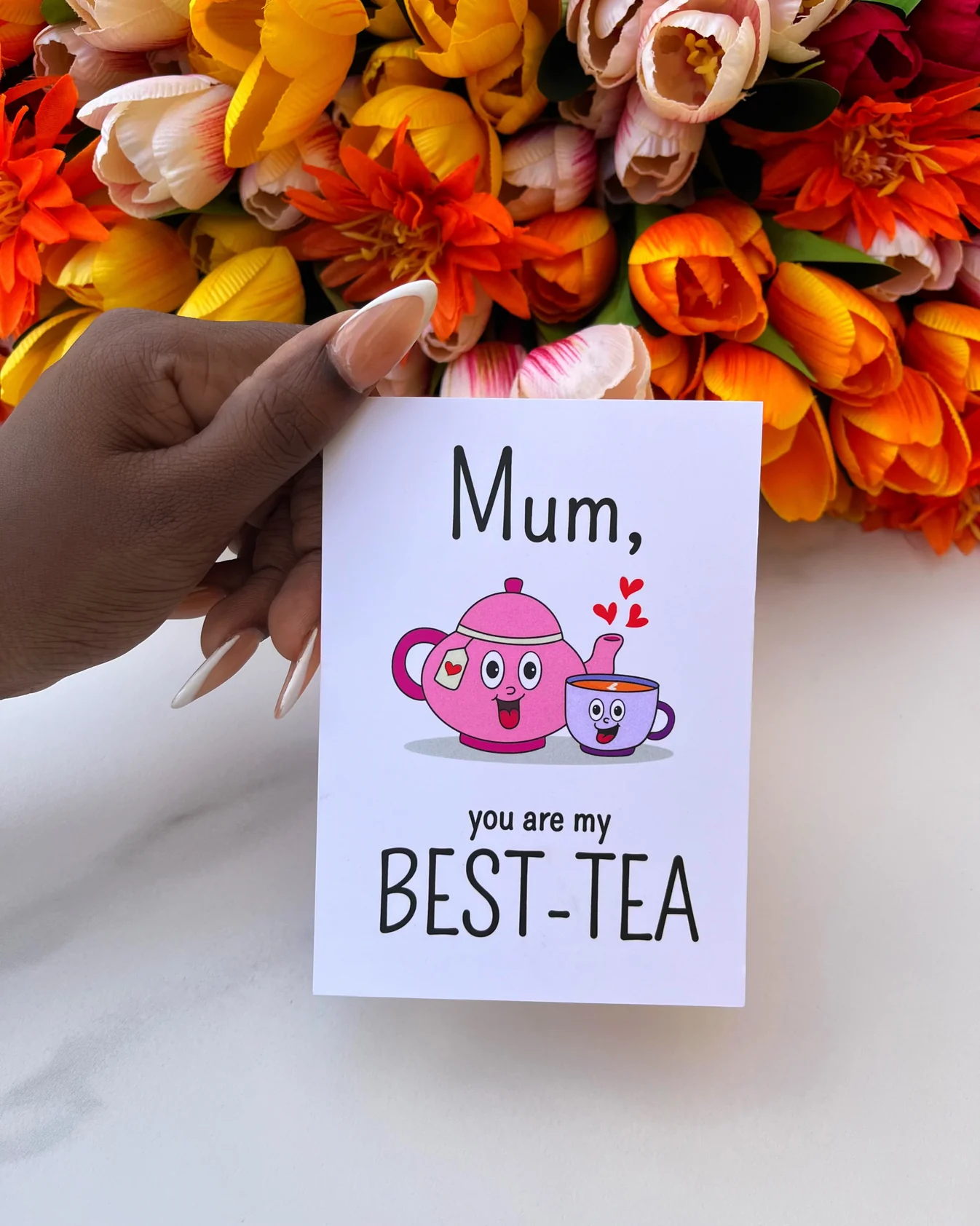 Mum: Tea Card